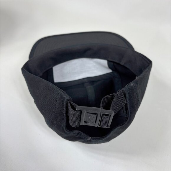 Shimano Back Black 5-Panel Strapback Cap Hat Japan Cycling Fishing Equipment - Picture 8 of 8